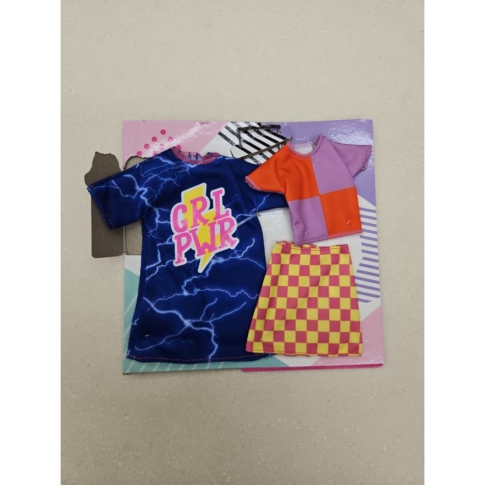 Barbie Clothes Fashion Girl Power 80s 90s Open Pack NEW Mattel‎
